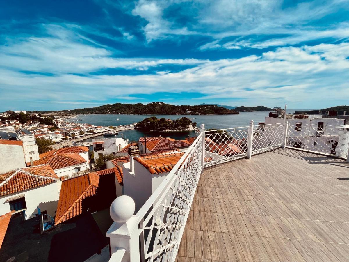 Mare Gaia Apartments Skiathos Town Ngoại thất bức ảnh