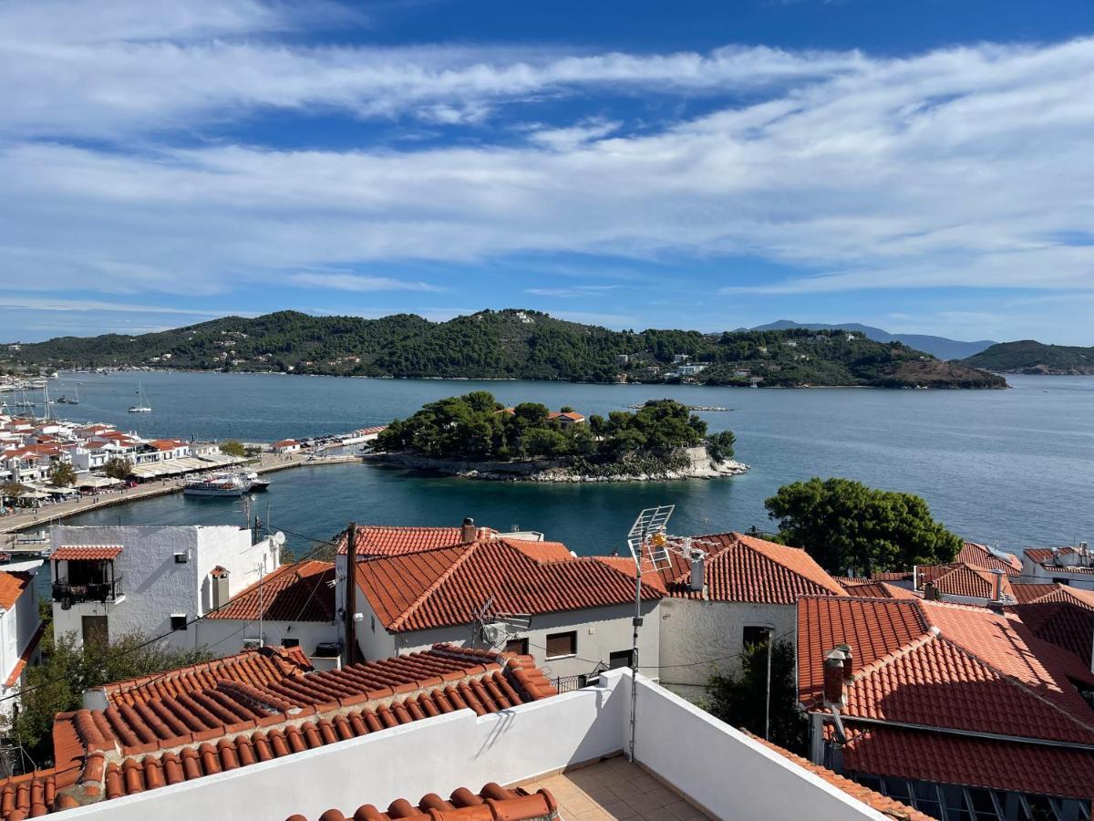 Mare Gaia Apartments Skiathos Town Ngoại thất bức ảnh