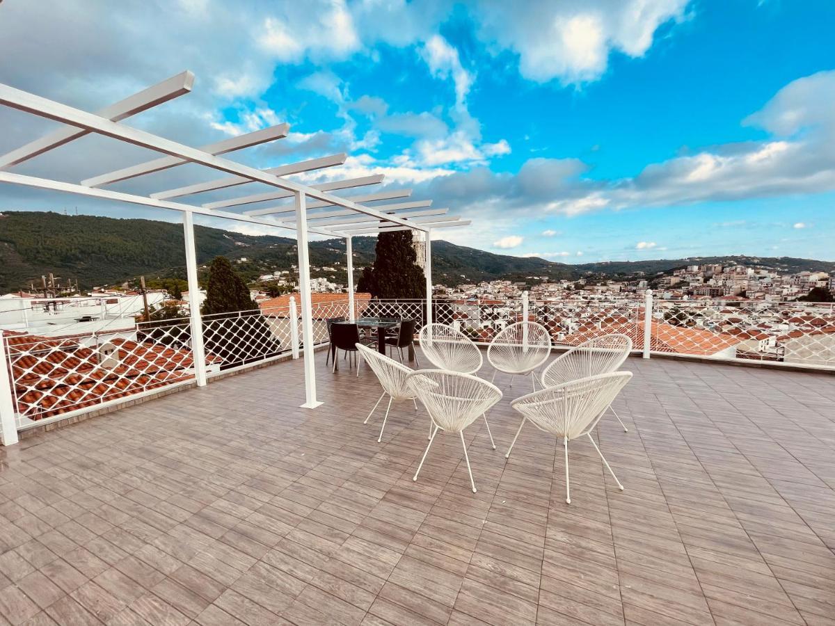 Mare Gaia Apartments Skiathos Town Ngoại thất bức ảnh