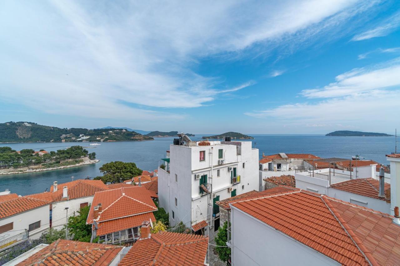 Mare Gaia Apartments Skiathos Town Ngoại thất bức ảnh