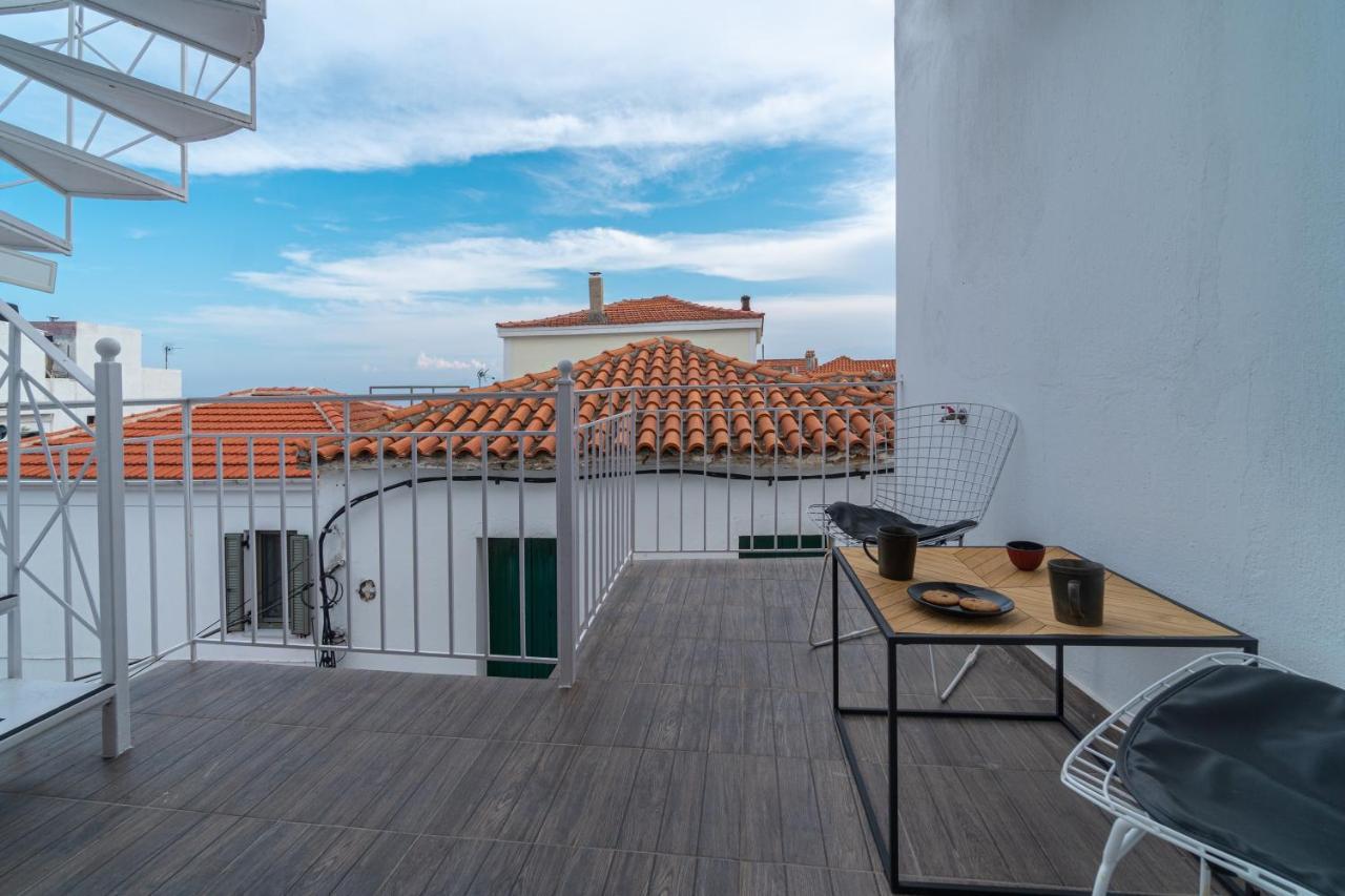 Mare Gaia Apartments Skiathos Town Ngoại thất bức ảnh