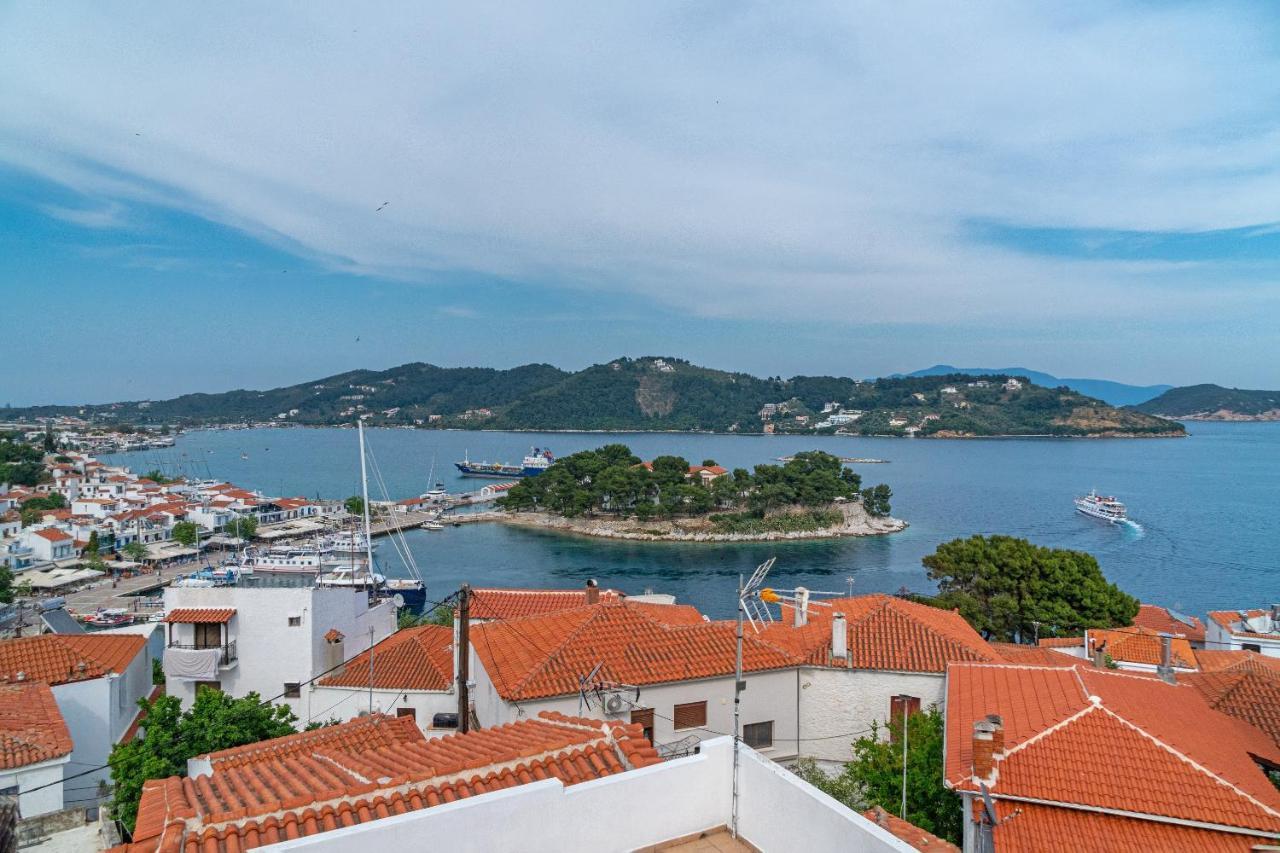 Mare Gaia Apartments Skiathos Town Ngoại thất bức ảnh