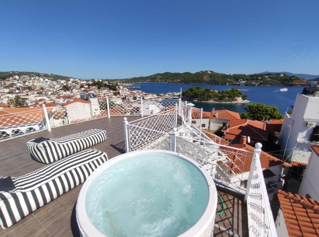 Mare Gaia Apartments Skiathos Town Ngoại thất bức ảnh